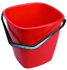 Plasthink Durable Fyrkantig Röd 9.5L