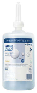 Dispenser Duschtvål Tork Premium Hair & Body S1 1L