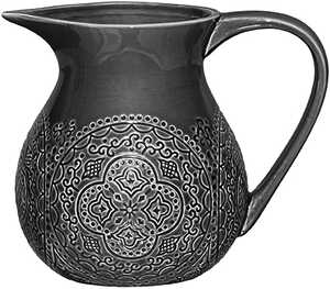 Servis set Tallrik, Assiett, Kanna & Trippelställ Cult Design Orient Asfalt 10 d extra bild 4