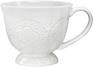 Servis set Mugg & Kaffemugg Cult Design Orient Vit 8 delar extra bild 3
