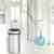 Papperskorg Brabantia Touch Bin Matt Stål FPP 60L bild 2