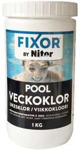 Veckoklor Fixor by Nitor för Pool 1kg