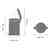 Pedalhink Brabantia NewIcon Bin Vit 20L bild 5