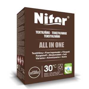 Textilfärg Nitor All in One Choklad 230g