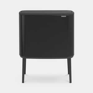 Avfallskärl Brabantia Bo Touch Bin Matt Svart 3x11L