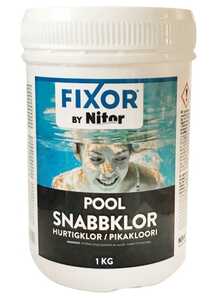 Snabbklor Fixor by Nitor för Pool Granulat 1kg