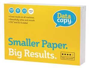 Kopieringspapper Data Copy Ohålat A5 80g 500st