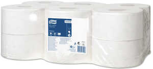 Toalettpapper Tork Mini Jumbo Advanced T2 Vit 12rl