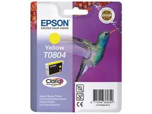 Bläckpatroner Epson C13T08044010 Gul