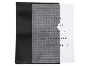 Aktmapp Nordic Brands Security PP Svart A4