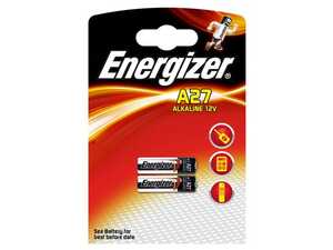 Batteri Energizer A27A/E27A 2st