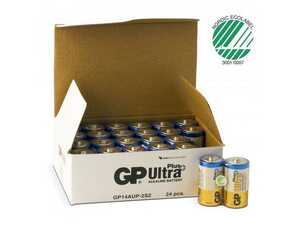 Batteri GP Ultra Plus Alkaline C 2st