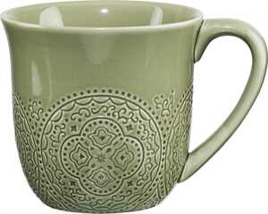 Servis set Mugg & Kaffemugg Cult Design Orient Pesto 8 delar extra bild 2