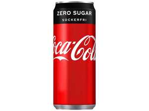 Dricka Coca-Cola Zero Burk 33cl