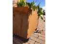L-Kruka Nordic Brands med Botten Corten 30x60x40cm